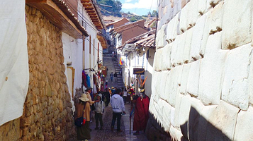 印加古墙和十二边印加石