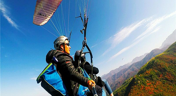 风之翼秦岭鹰嘴峰滑翔基地