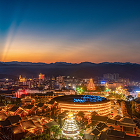 中国三江大侗寨景区