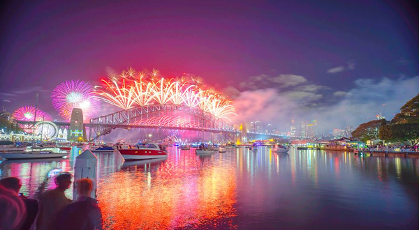 2025悉尼新年烟火秀