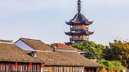 震泽古镇-慈云禅寺第 1 张图片