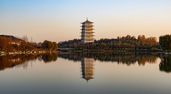 灞渭桥车游湿地公园