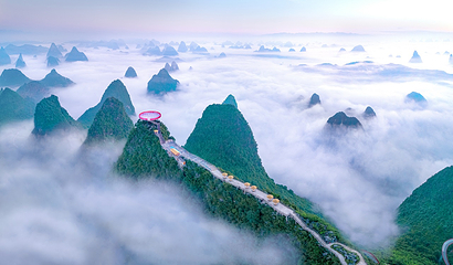 阳朔如意峰索道景区第 1 张图片