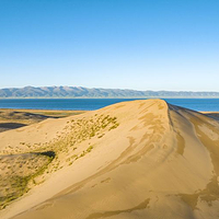 青海湖金沙湾自然保护区