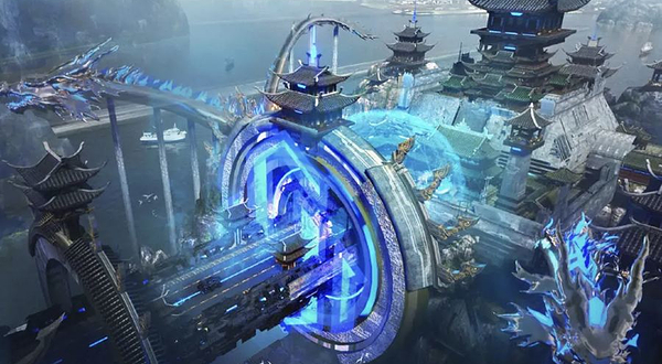 武汉·3D裸眼飞跃黄鹤楼