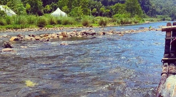 杨家溪竹筏漂流