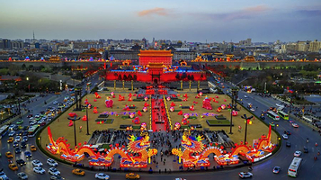 西安城墙-南门广场