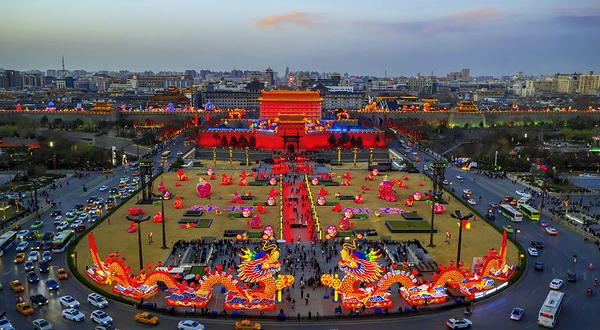 西安城墙-南门广场