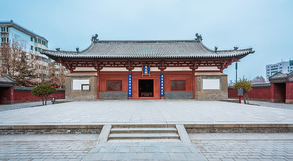 正定县文庙-大成殿