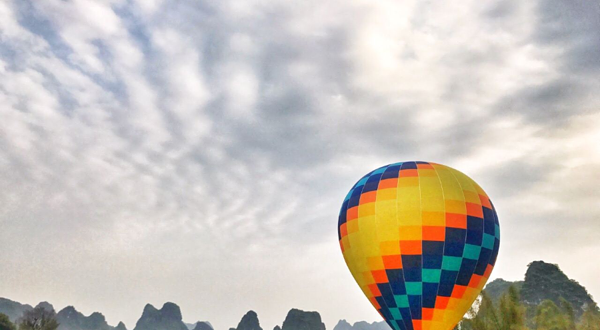阳光半岛热气球飞行体验