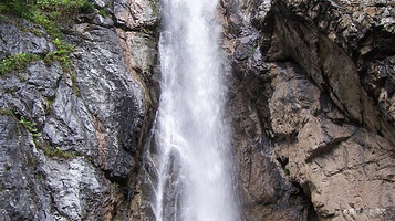南山西白杨沟风景区-神布拉克瀑布
