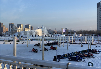 哈尔滨外滩雪人码头第 31 张图片