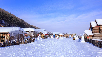 阿尔山雪村第 1 张图片