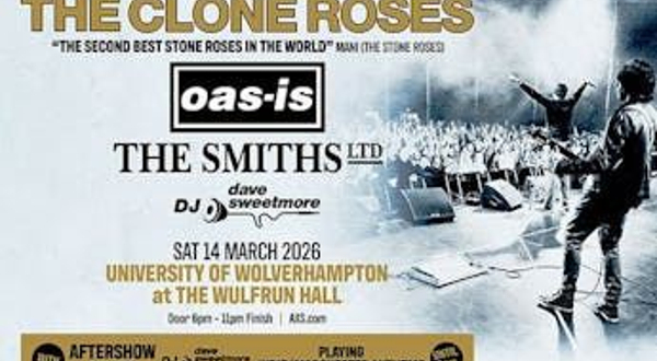 英国City of Wolverhampton District · The Clone Roses, Oas-is, The Smiths Ltd 致敬演唱会