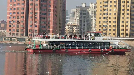 海河游船外滩游船码头第 1 张图片