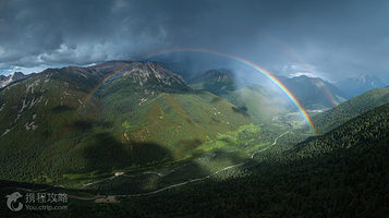雅拉雪山观景台