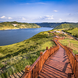 多伦湖景区