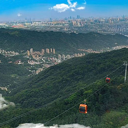 南昌梅岭云端索道