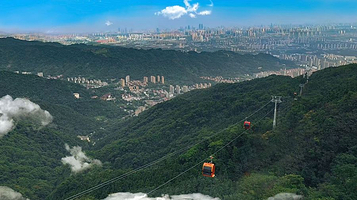 南昌梅岭云端索道