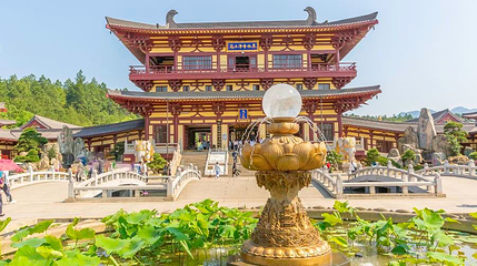 东林寺净土苑第 1 张图片