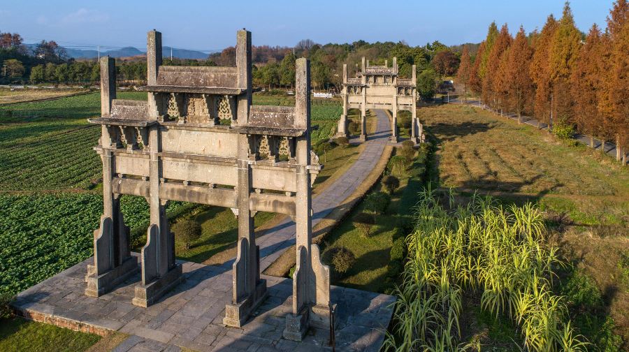 棠樾牌坊群鲍家花园