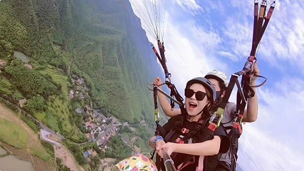 遵义(花海飞行)滑翔伞国家航空飞行营地第 9 张图片