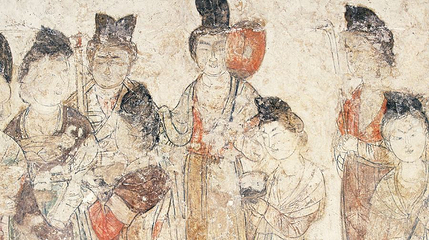 陕西历史博物馆大唐遗宝展唐代壁画珍品展第 1 张图片