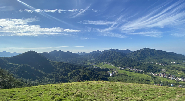 环线飞行(大冶龙凤山滑翔伞基地)