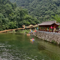 金丝峡丹江漂流