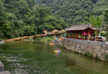金丝峡丹江漂流第 1 张图片