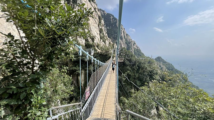 嵩山少林风景区-吊桥第 1 张图片