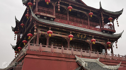 洛带古镇景区-五凤楼第 3 张图片