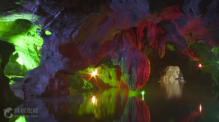 统景风景名胜区-峡谷溶洞第 4 张图片