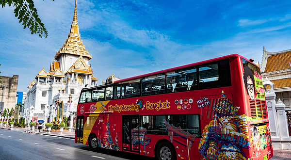 曼谷大象观光巴士