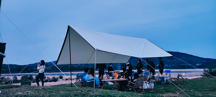 巴河沙滩越野营地