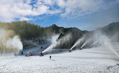 天柱山滑雪胜地第 5 张图片