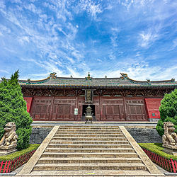朔州崇福寺景区