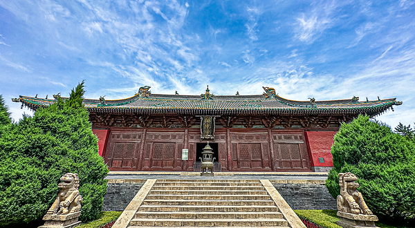 朔州崇福寺景区
