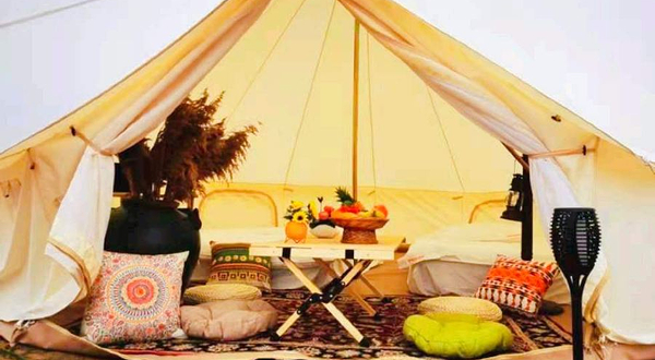 敦煌鸣沙山大漠传奇露营越野基地