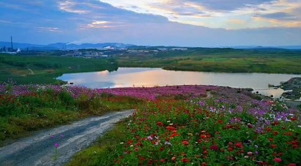 马龙云山湖花海景区