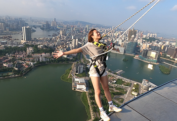 澳门旅游塔空中漫步第 12 张图片