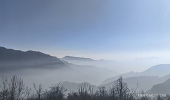 西岭雪山大飞水景区-观云台