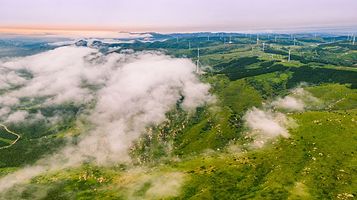 高山风电景区