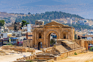 杰拉什罗马古城遗址