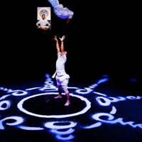 暹粒马戏团表演