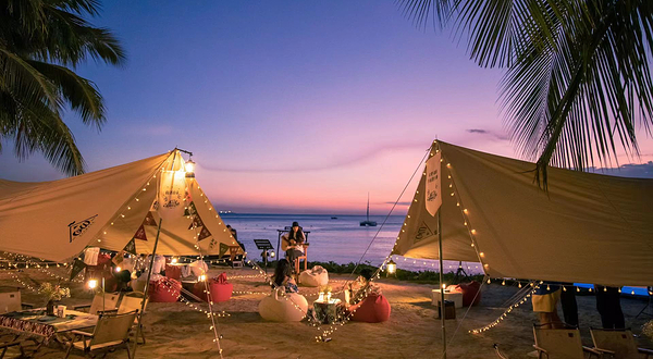 三亚珊瑚湾文华东方酒店·面吧·海懵露营小酒馆