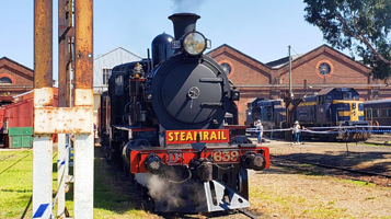 维多利亚蒸汽火车