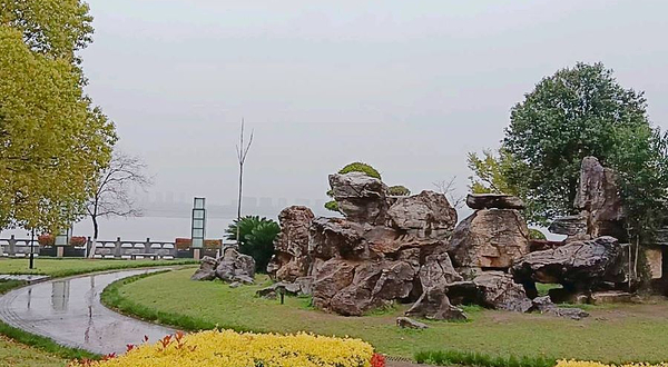 黄石二桥江滩公园