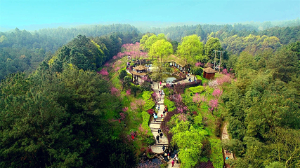 自贡尖山风景区第 1 张图片