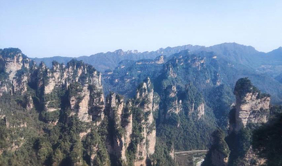 杨家界景区-空中走廊第 1 张图片